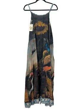 Market of Stars Boheme Slip Dress Wild Beauty New $148